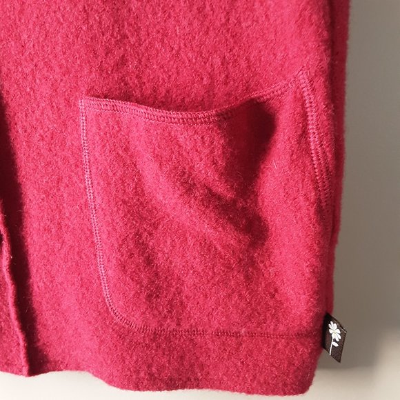 Honeybea Original Bumwarmer Handcrafted Skirt Red. Size M/L - Picture 3 of 7